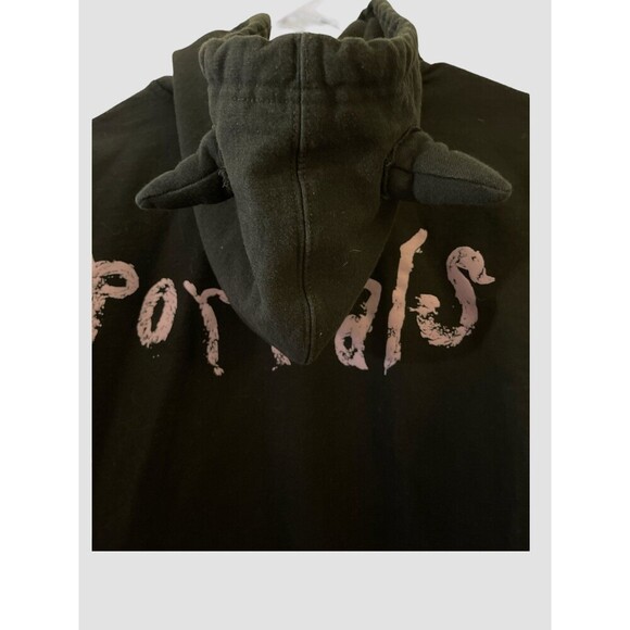 Melanie Martinez Portals Trilogy Tour Black Full Zip Hoodie w/Horns Size Small - Picture 5 of 6